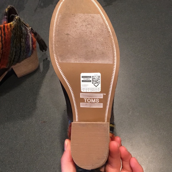 Leila Chocolate Suede Multi Textile Booties - Picture 4 of 5